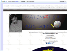 Tablet Screenshot of matematicasulweb.eu